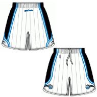 Mens Orlando Magic Home White Authentic Style On-Court Shorts