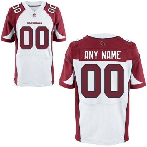 Arizona Cardinals Nike Elite Style Away White Jersey (Pick A Name)