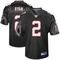 Atlanta Falcons NFL Black Football Jersey #2 Matt Ryan