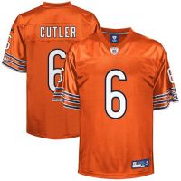 Chicago Bears NFL Orange Football Jersey #6 Jay Cutler