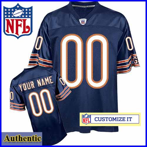 Chicago Bears RBK Style Home Blue Youth Jersey