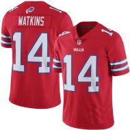 Buffalo Bills Nike Elite Style Red Color Rush Jersey  Any Name Number