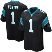 Carolina Panthers Nike Elite Style  Black Jersey #1 CAM Newton