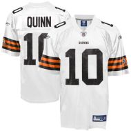 Cleveland Browns NFL White Football Jersey #10 Brady Quinn