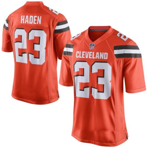 Cleveland Browns T15 Nike Elite Style Alt Orange Jersey (Pick A Name)