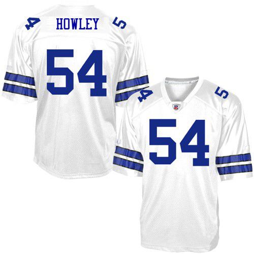 Dallas Cowboys NFL Legends White  Football Jersey  #54 Chuck Howley