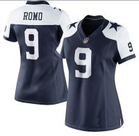 Nike Style Women's Dallas Cowboys Customized  Throwback Jersey (Any Name Number)