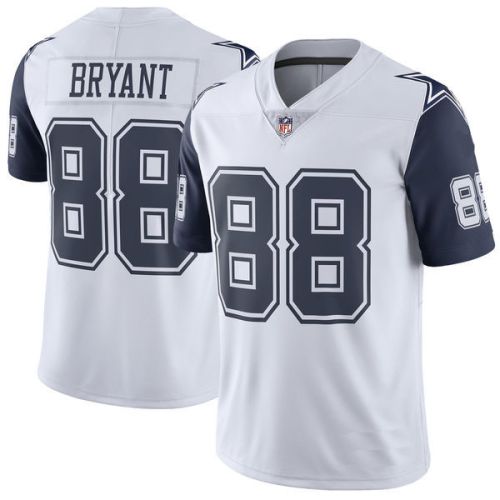 Dallas Cowboys Nike Elite Style Rush Blue White Jersey 88 Bryant