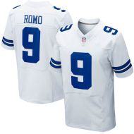 Dallas Cowboys Nike Elite Style Throwback Blue White Jersey 9 Tony Romo