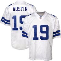 Dallas Cowboys NFL Authentic White Football Jersey #19 Miles Austin