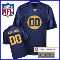 Green Bay Packers RBK Style  Premier Alt Blue Jersey (Pick A Player)