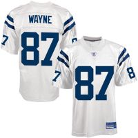 Indianapolis Colts NFL White Football Jersey #87 Reggie Wayne