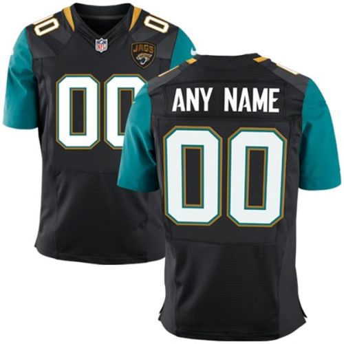 Jacksonville Jaguars Nike Elite Style Black Jersey (Pick A Name)