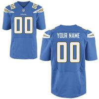 Los Angeles Chargers Nike Elite Style Alternate Blue Jersey (Pick A Name)