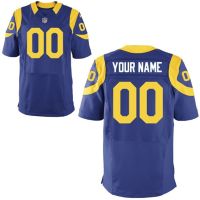 St. Louis Rams Nike Elite Style Throwback Blue Jersey (Pick A Name)