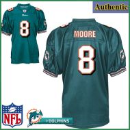 Miami Dolphins NFL Authentic Green Football Jersey #8 Matt Moore