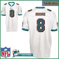 Miami Dolphins NFL Authentic White Football Jersey #8 Matt Moore