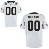 New Orleans Saints Nike Elite Style White Jersey (Pick A Name)
