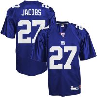 New York Giants NFL Royal Blue Football Jersey #27 Brandon Jacobs