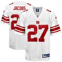New York Giants NFL White Football Jersey #27 Brandon Jacobs
