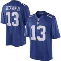 New York Giants Nike Elite Style Team Color Blue Jersey 13 ODell Beckham Jr.
