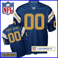 NY  Jets/New York Titans RBK Style Authentic Blue Jersey (Pick A Player)