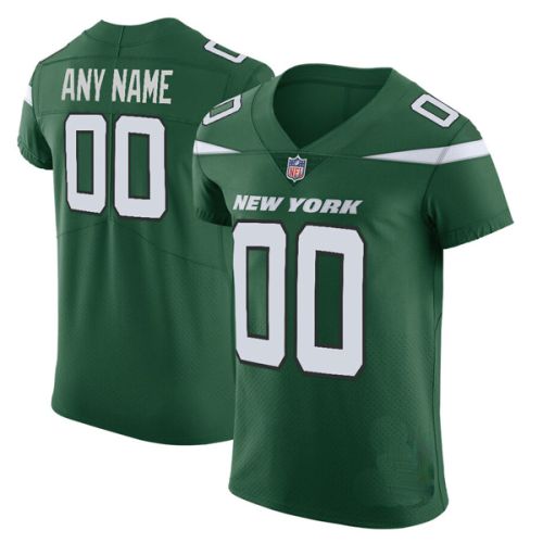 New York Jets Nike Elite Style T19 Green Jersey (Pick A Name)