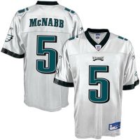 Philadelphia Eagles NFL White Football Jersey #5 Donovan McNabb