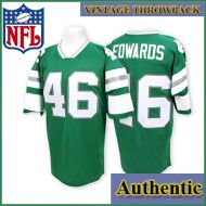 Philadelphia Eagles Authentic Style Throwback Green Jersey #46 Herman Edwards