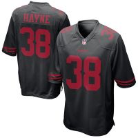 San Francisco 49ers Nike Elite Style Alternate Black Jersey #38  Jarryd Hayne 