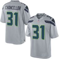 Seattle Seahawks Nike Elite Style Kam Chancellor #31 Alt Gray Jersey