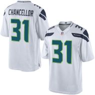 Seattle Seahawks Nike Elite Style Kam Chancellor #31 White Away Jersey