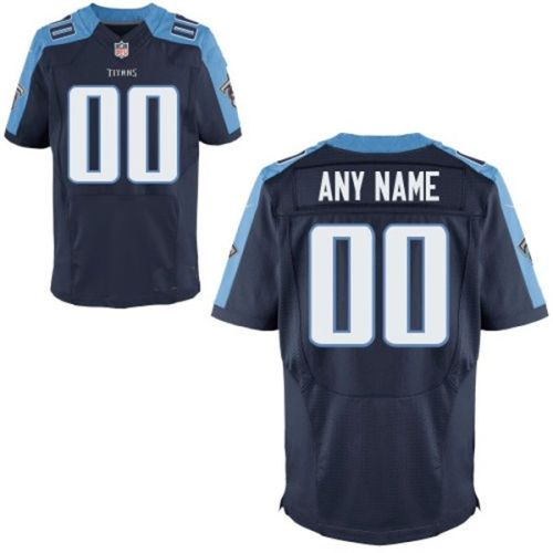 Tennessee Titans Nike Elite Style Alternate Blue Jersey (Pick A Name)