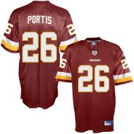 Washington Redskins NFL Burgundy Football Jersey #26 Clinton Portis