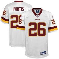 Washington Redskins NFL White Football Jersey #26 Clinton Portis