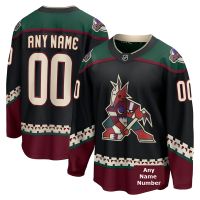 Arizona Coyotes NHL T21 Alt Black  Hockey Game Jersey