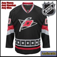 Carolina Hurricanes NHL Authentic Style Third Black Hockey Game Jersey