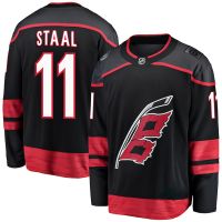 Carolina Hurricanes NHL Premium T21 Alt Black  Hockey Game Jersey