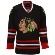 Chicago Blackhawks NHL Premium Black Hockey Game Jersey