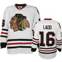 Chicago Blackhawks Authentic Style White Game Jersey #16 Andrew Ladd