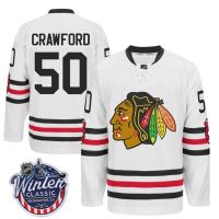 Winter Classic 2015 Chicago Blackhawks Jersey Crawford 50