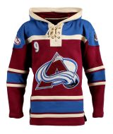 Colorado Avalanche Duchene #9 Garnet  Lace Heavyweight Hoodie Hockey Jersey