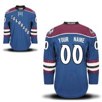 Colorado Avalanche NHL Premium Steel Blue Hockey Game Jersey