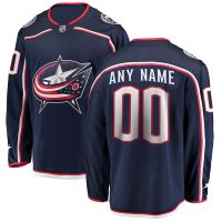 Columbus Blue Jackets NHL T21 Home Blue Hockey Game Jersey