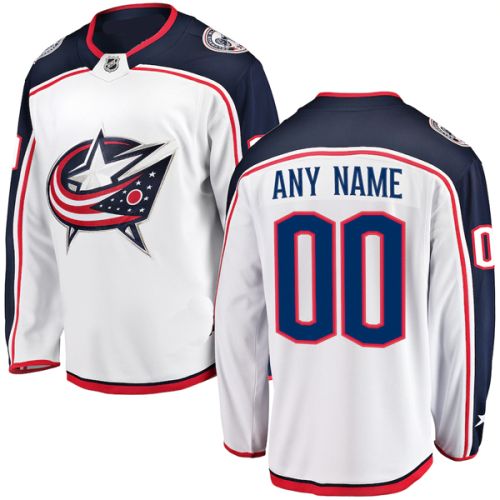 Columbus Blue Jackets NHL Premium T21 White Hockey Game Jersey