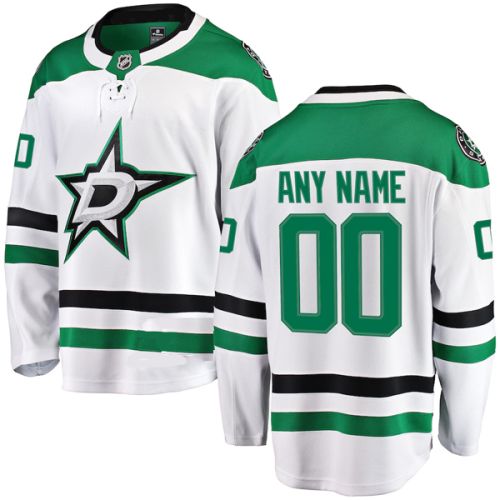 Dallas Stars NHL T21 White Away Hockey Game Jersey