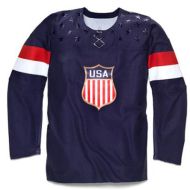 Team USA 2014 Sochi Winter Olympics Blue Jersey (Any Size)