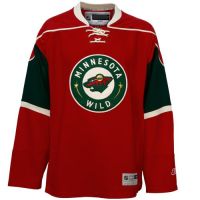 Minnesota Wild NHL Premium Red Hockey Game Jersey