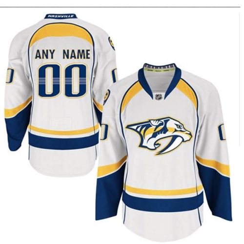 Nashville Predators NHL Premium T2 White Hockey Jersey