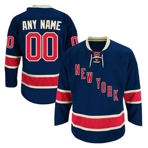 New York Rangers NHL Premium Alternate Navy Hockey Jersey (Custom or Blank)